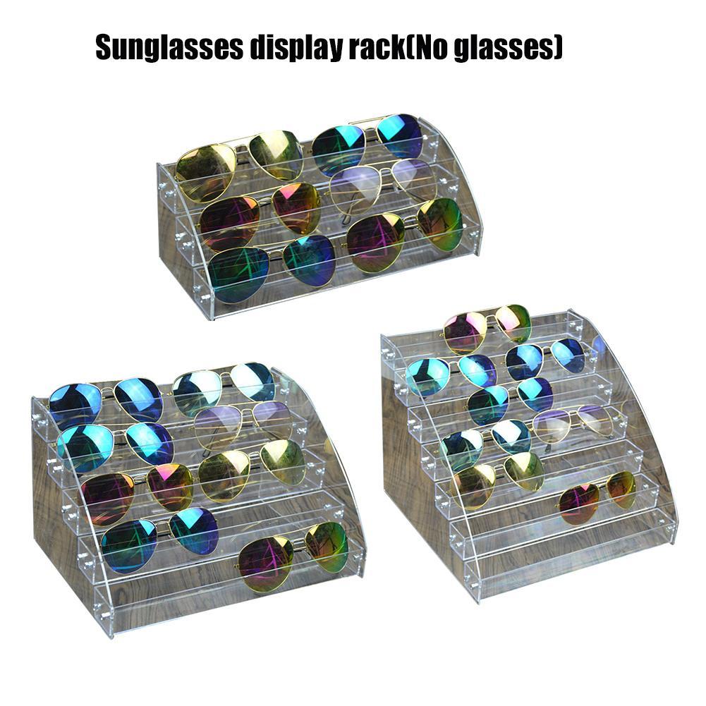 아크릴 선글라스 주최자 안경 보관함 상자 지우기 안경 디스플레이 케이스 홀더 홈 용품