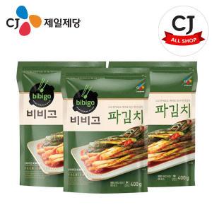 [냉장] CJ 비비고 파김치 400g×3개
