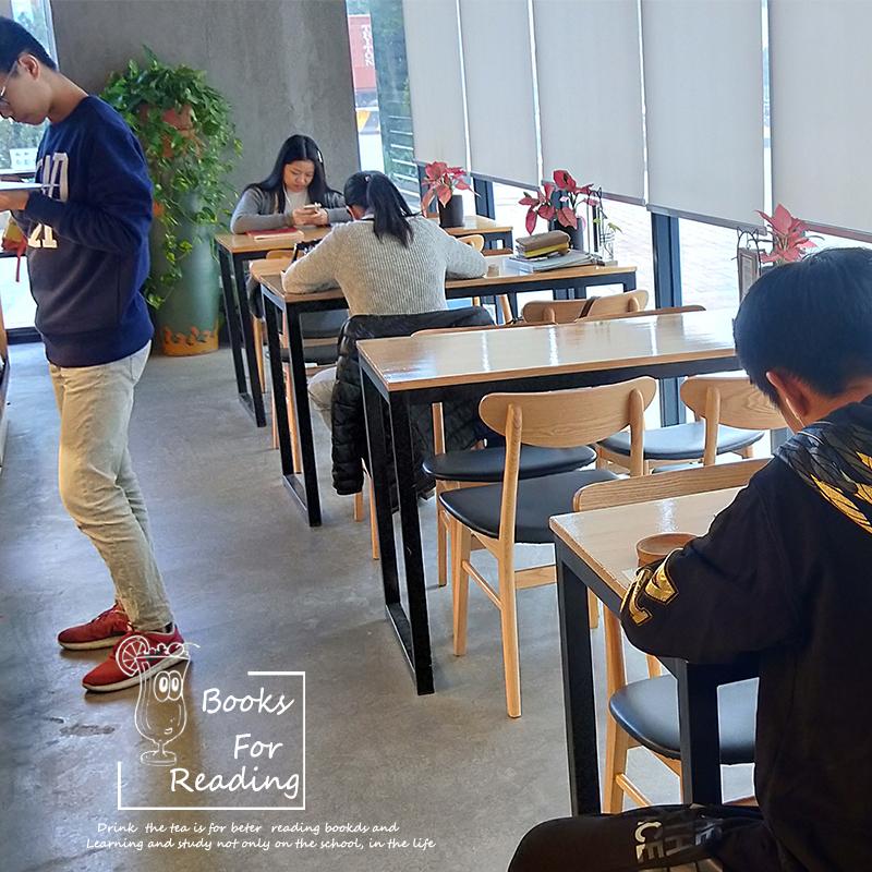[해외]식탁의자 서점 밀크티샵 테이블의자 조합 커피숍 레스토랑 음식 국수집 의자 식탁의자 서점 밀크티샵 테이블의자 조합