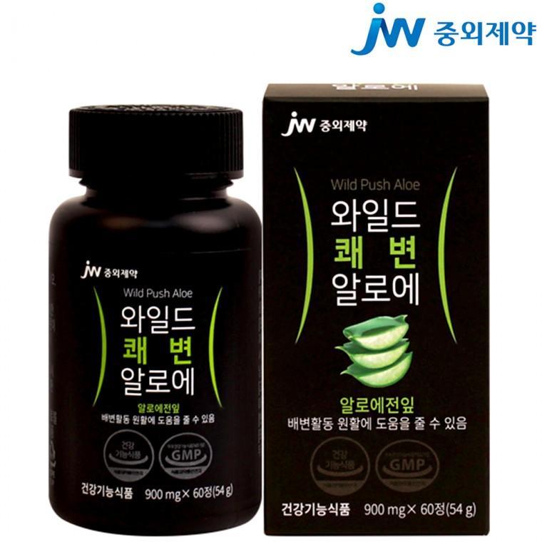 [JW중외제약] 와일드 쾌변 알로에 장건강 (1개월분)